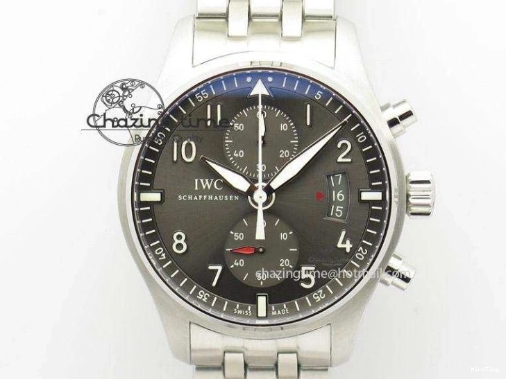 MIROTIME 0226 Popular Big Pilot Real PR IW502706 RG YLF 1:1 Best Edition Brown Dial On Calfskin Strap A 7223